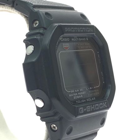  CASIO カシオ メンズ腕時計 電波ソーラー デジタルウォッチ G-SHOCK コンポジットバンド スクエア GW-M5610BCST ブラック