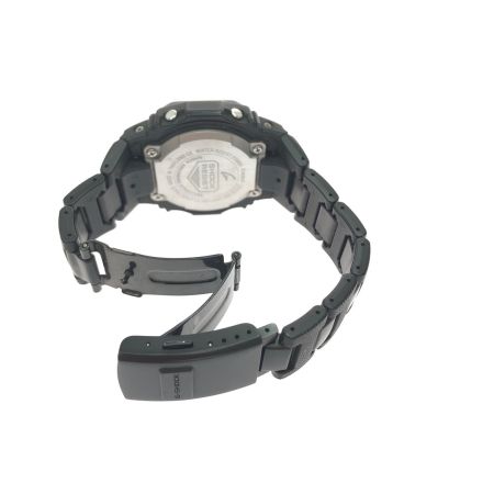  CASIO カシオ メンズ腕時計 電波ソーラー デジタルウォッチ G-SHOCK コンポジットバンド スクエア GW-M5610BCST ブラック