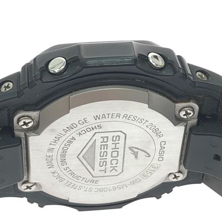  CASIO カシオ メンズ腕時計 電波ソーラー デジタルウォッチ G-SHOCK コンポジットバンド スクエア GW-M5610BCST ブラック