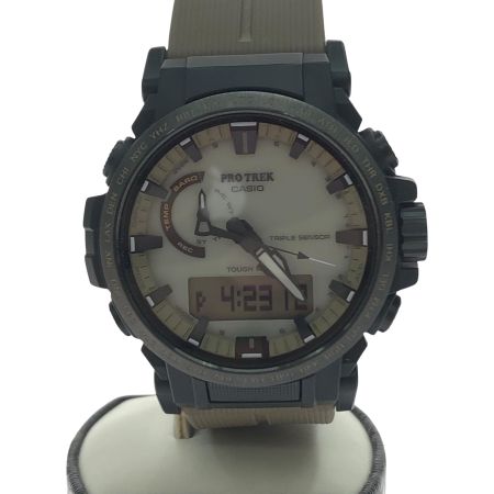  CASIO カシオ メンズ腕時計 デジアナウォッチ 電波ソーラー PRO TREK プロトレック Climber Line PRW-61LD-5JF