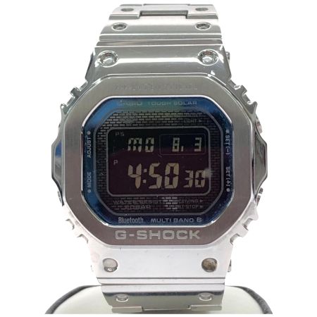  CASIO カシオ メンズ腕時計 デジタルウォッチ 電波ソーラー G-SHOCK フルメタル スクエアフェイス GMW-B5000