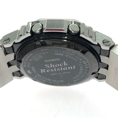  CASIO カシオ メンズ腕時計 デジタルウォッチ 電波ソーラー G-SHOCK フルメタル スクエアフェイス GMW-B5000