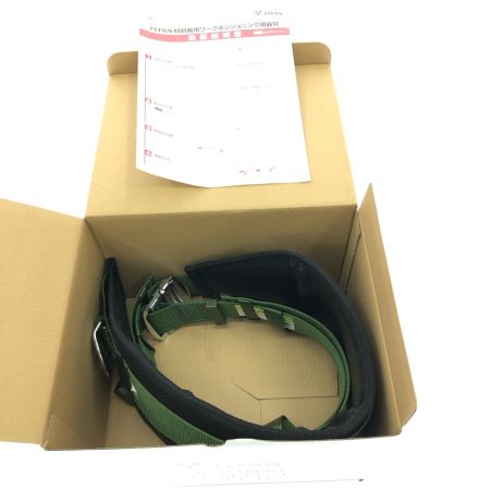  TITAN タイタン 傾斜面作業用 ワークポジショニング用器具 フルハーネス型安全帯 SRN-DH-M