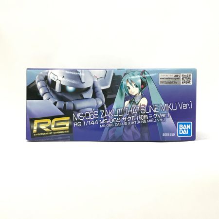   プラモデル RG MS-06S ザクII [初音ミクVer.]