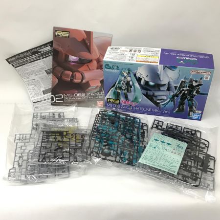   プラモデル RG MS-06S ザクII [初音ミクVer.]