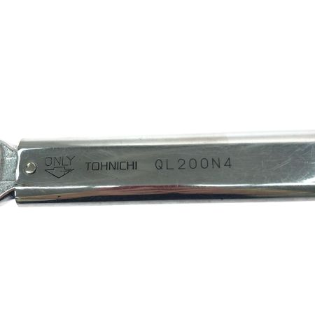  TOHNICHI 東日 ハンドツール プレセット形トルクレンチ 全長:489mm 差込角:12.7mm トルク調整範囲:40-200N QL200N4