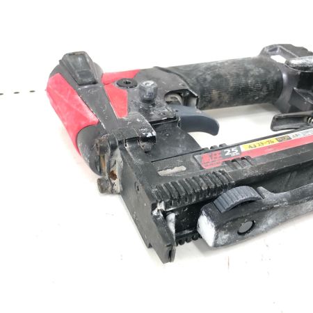  MAX マックス エアツール 25mm 高圧 エアタッカ 本体のみ HA-25/4J レッド×ブラック