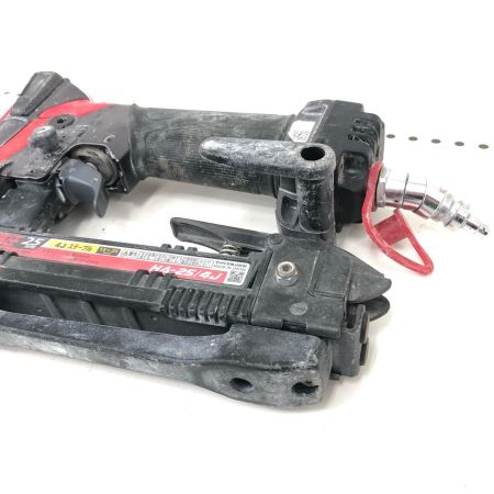  MAX マックス エアツール 25mm 高圧 エアタッカ 本体のみ HA-25/4J レッド×ブラック