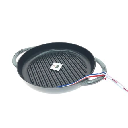 STAUB ストウブ ピュアグリル ラウンド 22cm グレー 40511-781 グレー