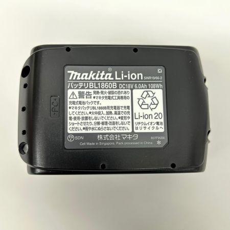  MAKITA マキタ 真空ポンプ 18v 6.0Ah 充電器・充電池1個・ケース付 VP180D ブルー