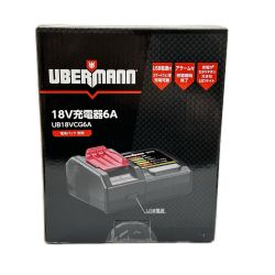 UBERMANN バッテリーチャージャー 18v UB18VCG6A Sランク