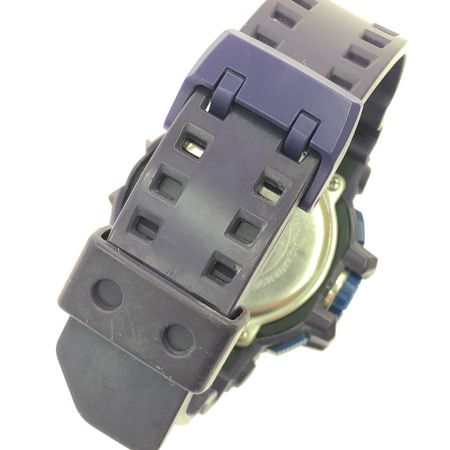  CASIO カシオ メンズ腕時計 クオーツ デジアナウォッチ G-SHOCK ビッグフェイス  GA-400A パープル