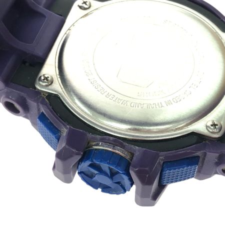  CASIO カシオ メンズ腕時計 クオーツ デジアナウォッチ G-SHOCK ビッグフェイス  GA-400A パープル