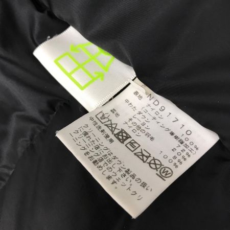  THE NORTH FACE ザノースフェイス ジャケット ダウンジャケット  SIZE L ND91710 ブラック