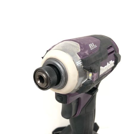  MAKITA マキタ 締め付け工具 コードレス式 36-40V 充電式インパクトドライバ 充電池1個付 PSEマーク有 TD001G パープル