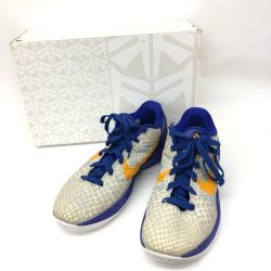 ▼▼ NIKE ナイキ メンズスニーカー Kobe 6 Lakers Home 28㎝ 429659-104 ブルー Bランク