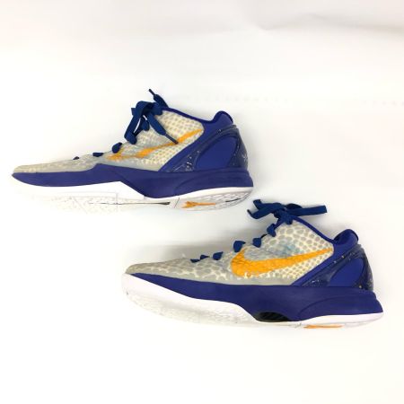  NIKE ナイキ メンズスニーカー Kobe 6 Lakers Home 28㎝ 429659-104 ブルー
