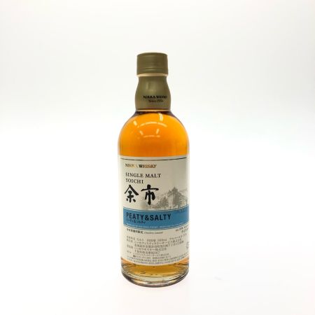 【北海道内限定発送】 NIKKA ニッカウヰスキー ジャパニーズウイスキー シングルモルト余市 ピーチ&ソルティ 500ml 未開栓