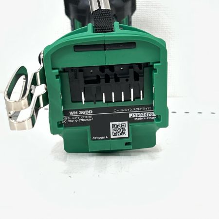  HiKOKI ハイコーキ インパクトドライバ コードレス式 36v WH36DD グリーン