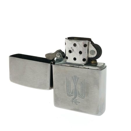  Zippo ジッポー オイルライター Peace ロゴ シルバーカラー 限定品