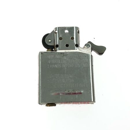  Zippo ジッポー オイルライター Peace ロゴ シルバーカラー 限定品
