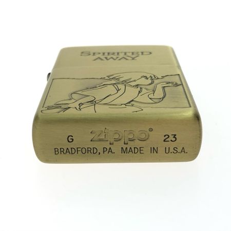  Zippo ジッポー オイルライター スタジオジブリ SPIROTED AWAY 千と千尋の神隠し ハクデザイン 