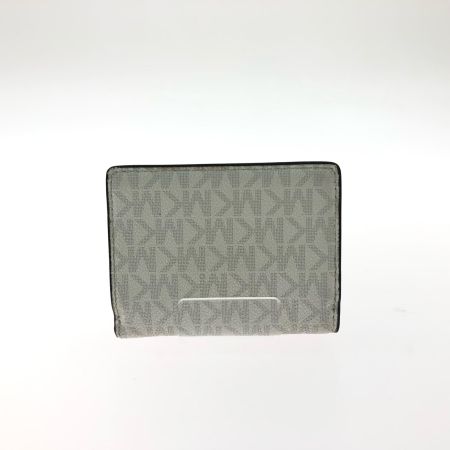  MICHAEL KORS マイケルコース 三つ折り財布 ジェットセット トラベル コンパクト ウォレット  35F3GTVE2V ホワイト×グレー