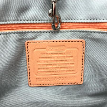  COACH コーチ レディース トートバッグ シグネチャー キャンバス ショルダートート 23106 スカイブルー