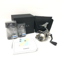 ▼▼ SHIMANO シマノ スピニングリール 18ステラ C3000XG 夢屋ハンドル チタンリールスタンド付  03805 Aランク