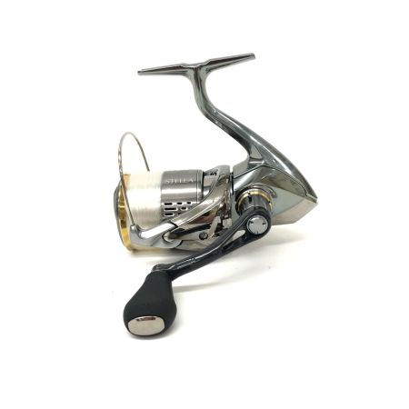  SHIMANO シマノ スピニングリール 18ステラ C3000XG 夢屋ハンドル チタンリールスタンド付  03805