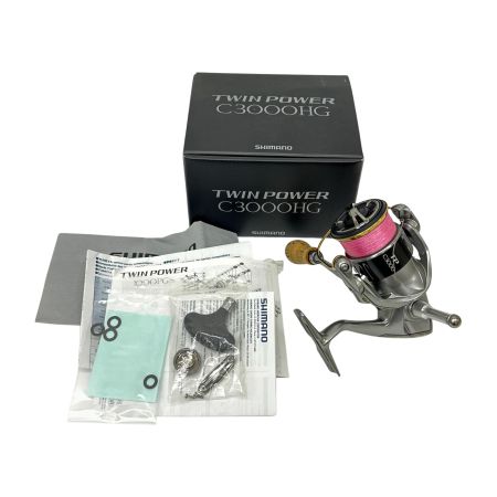  SHIMANO シマノ スピニングリール TWIN POWER C3000HG 03370