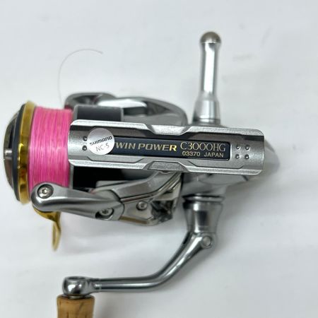  SHIMANO シマノ スピニングリール TWIN POWER C3000HG 03370