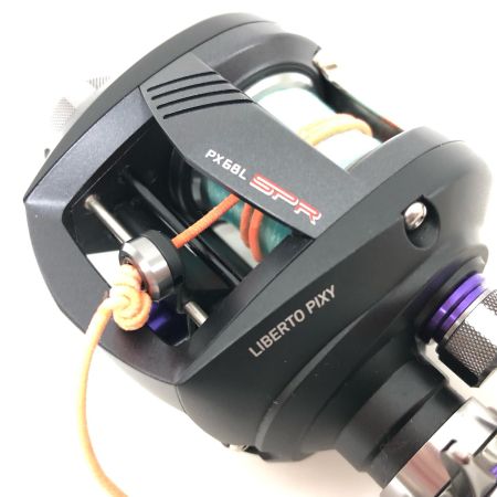  DAIWA ダイワ ベイトリール 11リベルトピクシー スモールプラグレボリューション 左ハンドル コルクノブ PX68L SPR