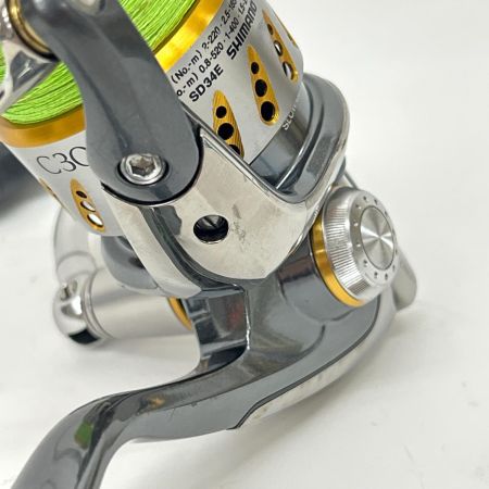  SHIMANO シマノ スピニングリール 07ステラ C3000 替えスプール(2500)付 02085
