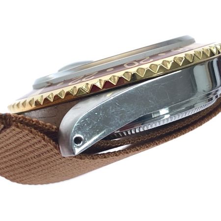  VAGUE WATCH Co. ヴァーグウォッチカンパニー メンズ腕時計 クオーツ BRWN GMT ブラウンジーエムティー BG-L-001-SB