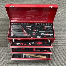 ▼▼ ASTRO PRODUCTS アストロプロダクツ ハンドツール ツールセット 3段引出 レッド Bランク