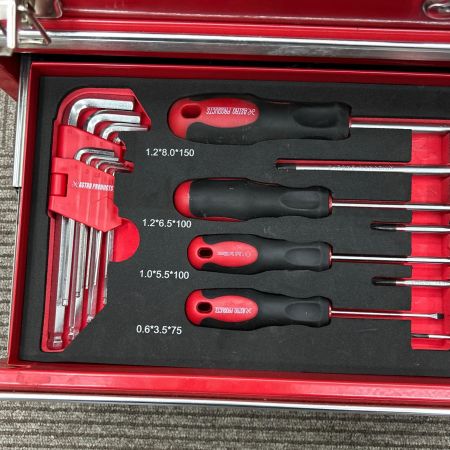 ASTRO PRODUCTS アストロプロダクツ ハンドツール ツールセット 3段引出 レッド