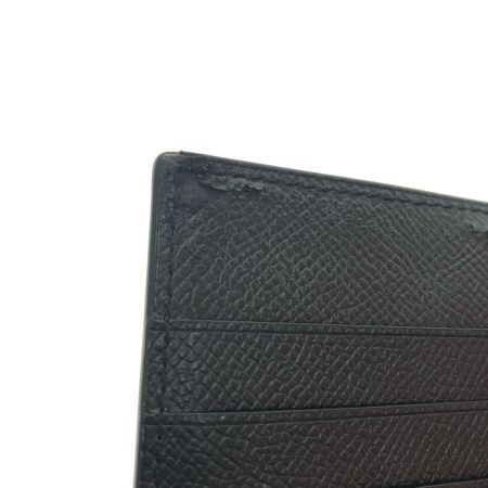  COACH コーチ メンズ 二つ折り 長財布 クロスグレインレザー 牛革 F59109 ブラック