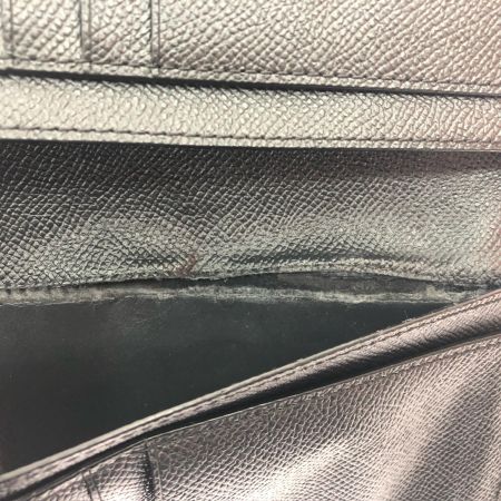  COACH コーチ メンズ 二つ折り 長財布 クロスグレインレザー 牛革 F59109 ブラック