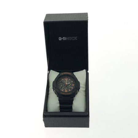 CASIO カシオ メンズ腕時計 電波ソーラー スカイコックピット G-SHOCK Gショック GW-3000B ブラック/オレンジ