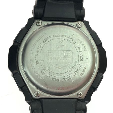 CASIO カシオ メンズ腕時計 電波ソーラー スカイコックピット G-SHOCK Gショック GW-3000B ブラック/オレンジ