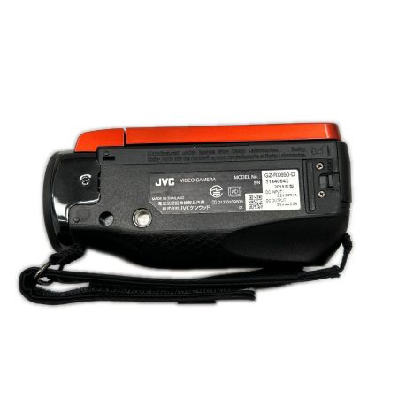  JVC ジェーブイシー ビデオカメラ デジタルビデオカメラ GZ-RX690 オレンジ