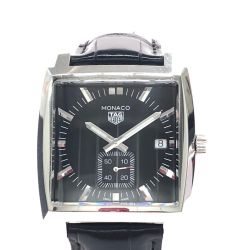 ▼▼ TAG HEUER タグホイヤー メンズ腕時計 クオーツ モナコ デイト スモールセコンド スクエアフェイス デイト WAW131A Bランク