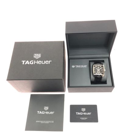  TAG HEUER タグホイヤー メンズ腕時計 クオーツ モナコ デイト スモールセコンド スクエアフェイス デイト WAW131A