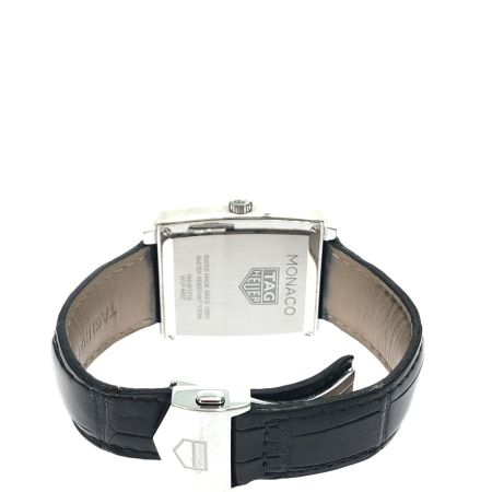 TAG HEUER タグホイヤー メンズ腕時計 クオーツ モナコ デイト スモールセコンド スクエアフェイス デイト WAW131A