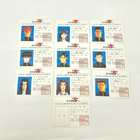   SLAM DUNK スラムダンク 湘北高校 身分証明書 学生証 手帳