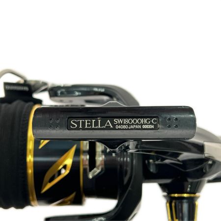  SHIMANO シマノ スピニングリール 20ステラ SW18000HG-C 04080