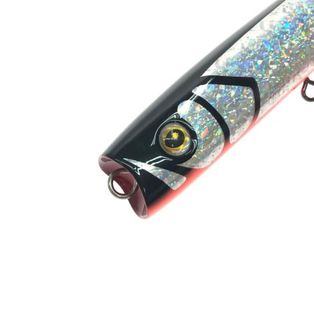  FLASH UNION フラッシュユニオン 5）ルアー ポッパー バブルアーティスト240 ブラッククラッシュグローベリー