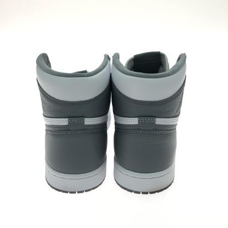  NIKE ナイキ メンズ スニーカー エアジョーダン1 レトロ 28cm ホワイト×グレー