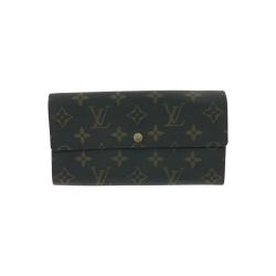 ▼▼ LOUIS VUITTON ルイヴィトン レディース 長財布 モノグラム ポルトフォイユ カビ M61734 ブラウン Bランク